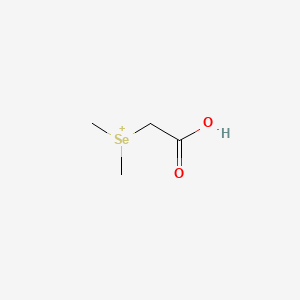 molecular formula C4H9O2Se+ B1194812 Carboxymethyl(dimethyl)selanium CAS No. 97507-71-6