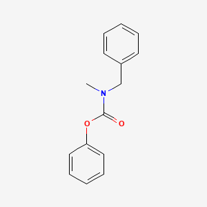 molecular formula C15H15NO2 B1194814 Phenyl-N-methyl-N-benzylcarbamate CAS No. 29044-69-7
