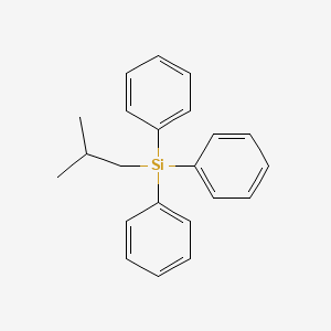 molecular formula C22H24Si B11948173 Isobutyltriphenylsilane 