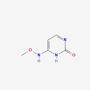 molecular formula C5H7N3O2 B1194818 N(4)-Methoxycytosine CAS No. 20555-89-9