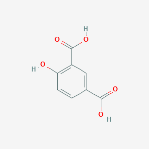 molecular formula C8H6O5 B119482 4-Hydroxyisophthalic acid CAS No. 636-46-4