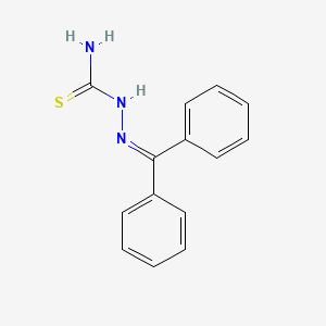 molecular formula C14H13N3S B11948220 Benzophenone thiosemicarbazone CAS No. 7341-60-8