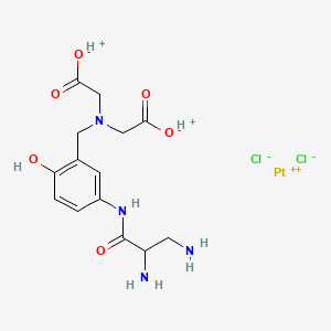 molecular formula C14H20Cl2N4O6Pt B1194824 Dhmd-Pt CAS No. 110988-41-5