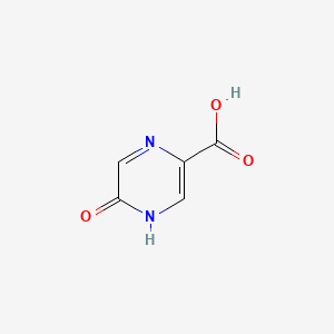 molecular formula C5H4N2O3 B1194825 5-Hydroxypyrazine-2-carboxylic acid CAS No. 34604-60-9
