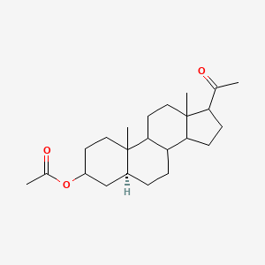 molecular formula C23H36O3 B11948285 Allopregnanolone acetate 
