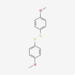 molecular formula C14H14O2Te2 B11948366 Ditelluride, bis(4-methoxyphenyl) CAS No. 35684-37-8