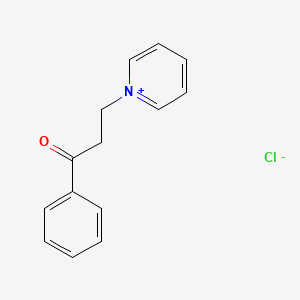 molecular formula C14H14ClNO B1194839 1-(2-Benzoylethyl)pyridinium chloride CAS No. 70013-89-7