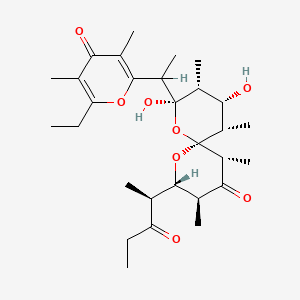 molecular formula C29H44O8 B1194842 Siphonarin B CAS No. 92125-68-3