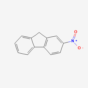 molecular formula C13H9NO2 B1194847 2-Nitrofluorene CAS No. 607-57-8