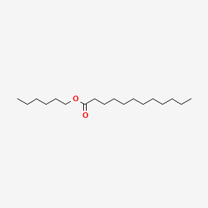 molecular formula C18H36O2 B1194852 Hexyl laurate CAS No. 34316-64-8