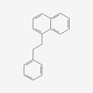 molecular formula C18H16 B11948603 1-(2-Phenylethyl)naphthalene 