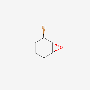 molecular formula C6H9BrO B1194866 3-Bromo-1,2-epoxycyclohexane CAS No. 56421-06-8