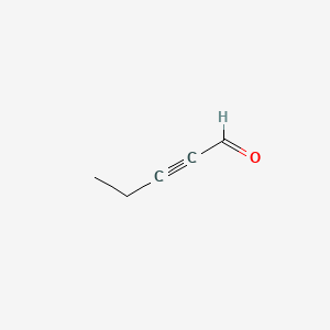 molecular formula C5H6O B1194870 Pent-2-ynal CAS No. 55136-52-2