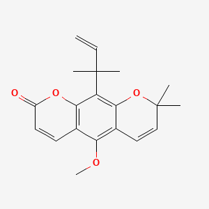 molecular formula C20H22O4 B1194878 Dentatin CAS No. 22980-57-0