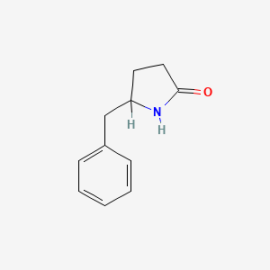 molecular formula C11H13NO B1194883 5-Benzylpyrrolidin-2-one CAS No. 14293-06-2