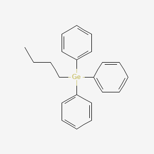 molecular formula C22H24Ge B11948846 Butyl(triphenyl)germane CAS No. 2181-41-1