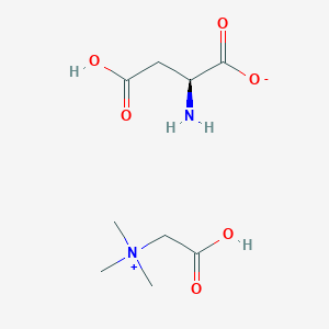 molecular formula C5H11NO2 B1194887 Betaine aspartate CAS No. 52921-08-1