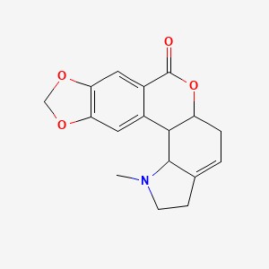 molecular formula C17H17NO4 B1194899 Masonin CAS No. 568-40-1