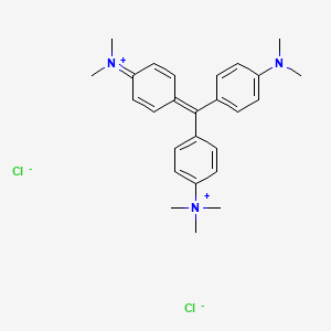 molecular formula C26H33Cl2N3 B1194907 Double green CAS No. 82-94-0