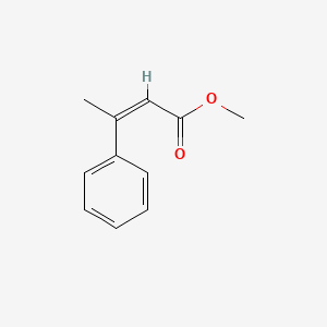 molecular formula C11H12O2 B11949151 Methyl 3-phenyl-but-2-enoate CAS No. 5440-87-9