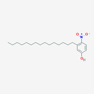 molecular formula C21H35NO3 B11949182 4-Nitro-3-pentadecylphenol CAS No. 22991-47-5