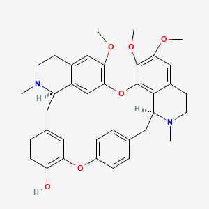 molecular formula C37H40N2O6 B1194922 Oxycanthine CAS No. 548-40-3