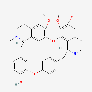 molecular formula C37H40N2O6 B1194922 Oxyacanthine CAS No. 548-40-3