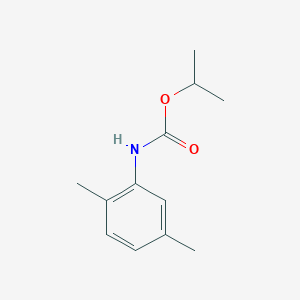 molecular formula C12H17NO2 B11949234 Isopropyl 2,5-dimethylphenylcarbamate CAS No. 6622-38-4