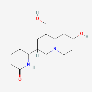 molecular formula C15H26N2O3 B1194925 Cadiamine CAS No. 58071-45-7