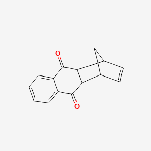 molecular formula C15H12O2 B11949401 1,4,4a,9a-Tetrahydro-1,4-methanoanthracene-9,10-dione CAS No. 24402-95-7