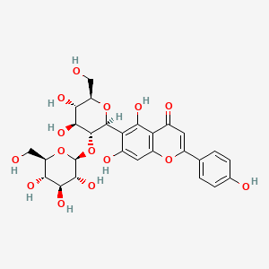 molecular formula C27H30O15 B1194942 Glucoisovitexin CAS No. 60767-80-8