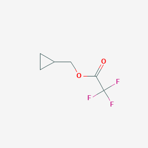 molecular formula C6H7F3O2 B11949542 Cyclopropylmethyl trifluoroacetate CAS No. 26378-08-5