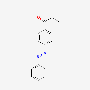 molecular formula C16H16N2O B1194957 (4-Phenylazophenyl)isopropylcarbonyl CAS No. 75993-91-8