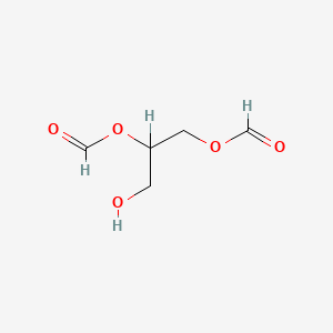 molecular formula C5H8O5 B1194959 1,2,3-Propanetriol, 1,2-diformate CAS No. 10303-38-5