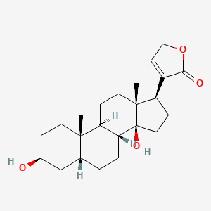 molecular formula C23H34O4 B1194962 Actodigin genin CAS No. 20902-91-4