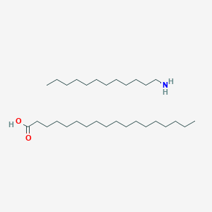 molecular formula C30H63NO2 B11949661 Stearic acid, dodecylamine salt CAS No. 17448-72-5
