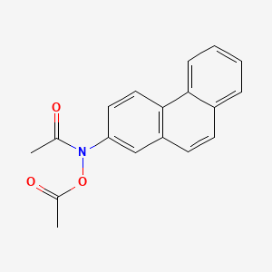 molecular formula C18H15NO3 B1194970 N-Acetoxy-2-acetylaminophenanthrene CAS No. 26541-57-1