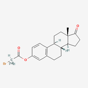 molecular formula C20H23BrO3 B1194971 3-Bromoacetoxyestrone CAS No. 81949-03-3