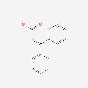 molecular formula C16H14O2 B11949762 Methyl 3,3-diphenylprop-2-enoate CAS No. 3461-34-5
