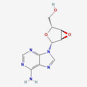 molecular formula C10H11N5O3 B1194991 2',3'-Anhydroadenosine CAS No. 2627-64-7