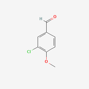 molecular formula C8H7ClO2 B1194993 3-氯-4-甲氧基苯甲醛 CAS No. 4903-09-7