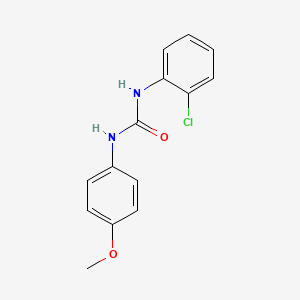 molecular formula C14H13ClN2O2 B11950003 1-(2-Chlorophenyl)-3-(4-methoxyphenyl)urea CAS No. 50906-31-5