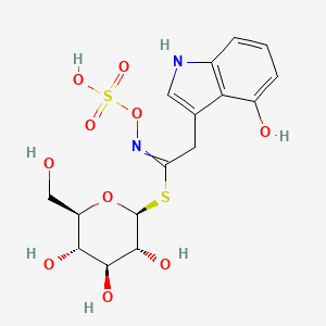 molecular formula C16H20N2O10S2 B1195005 4-Hydroxyglucobrassicin 