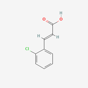 molecular formula C9H7ClO2 B1195007 2-Chlorocinnamic acid CAS No. 939-58-2