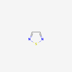 molecular formula C2H2N2S B1195012 1,2,5-Thiadiazole CAS No. 288-39-1