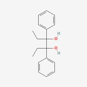 molecular formula C18H22O2 B11950133 3,4-Diphenylhexane-3,4-diol CAS No. 10442-33-8