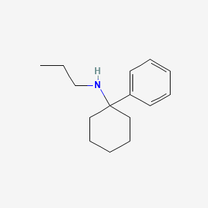 molecular formula C15H23N B1195014 N-(1-phenylcyclohexyl)propanamine CAS No. 18949-81-0