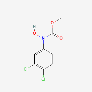 molecular formula C8H7Cl2NO3 B11950201 methyl N-(3,4-dichlorophenyl)-N-hydroxycarbamate 