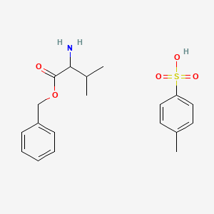 molecular formula C19H25NO5S B11950213 Val-OBzl.TosOH 