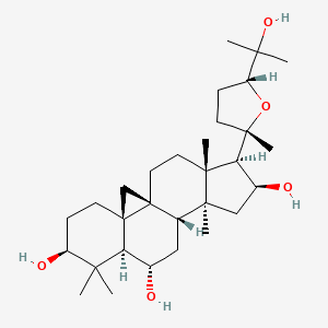 molecular formula C30H50O5 B1195030 Cyclosieversigenin CAS No. 84605-18-5